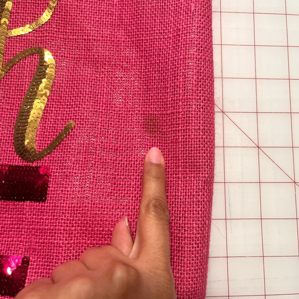 Source Unknown Pink Sequin Tote Bag - image 4